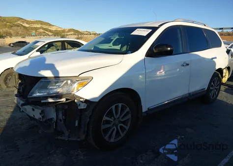 2014 Nissan Pathfinder Sl from USA, damaged, VIN 5N1AR2MM5EC612540